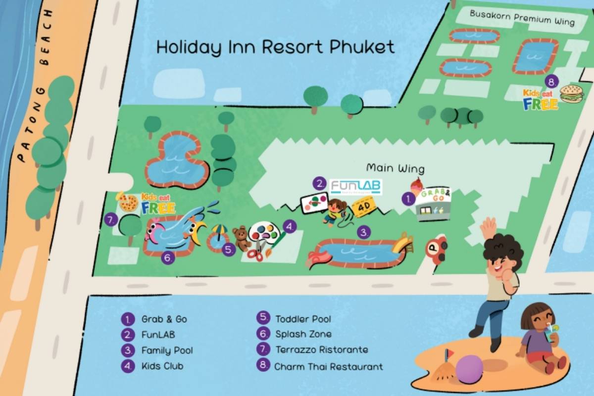 resort with family pool patong
